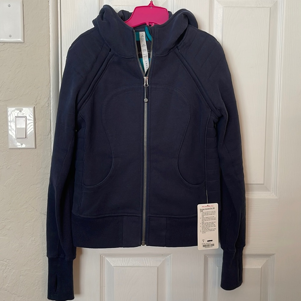 Special Edition vintage Lululemon Scuba Stretch Hoodie/ Vest Sz 8 INSG/NKW